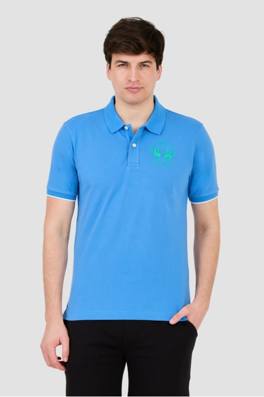 LA MARTINA Polo albastru...