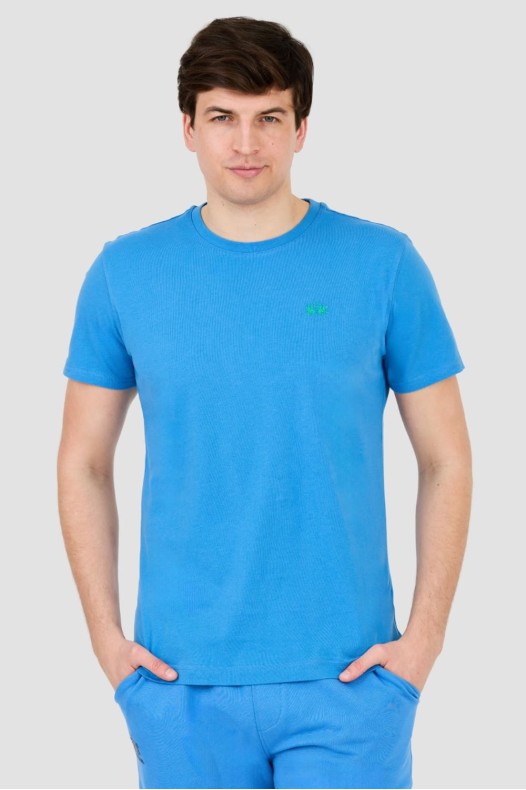 LA MARTINA Blue t-shirt...