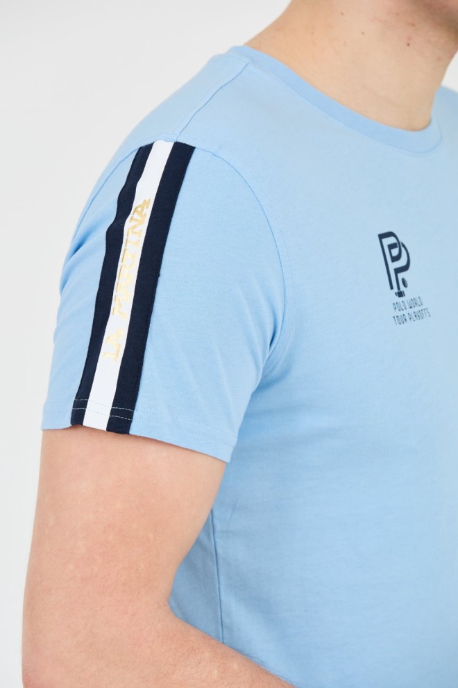 LA MARTINA Tricou Jersey albastru pentru bărbați