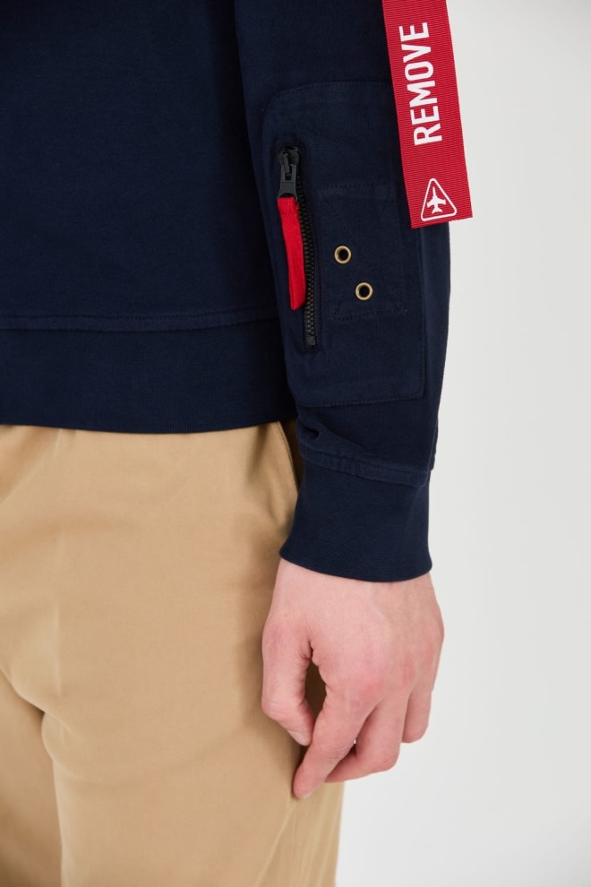 AERONAUTICA MILITARE Hanorac albastru marin pentru bărbați