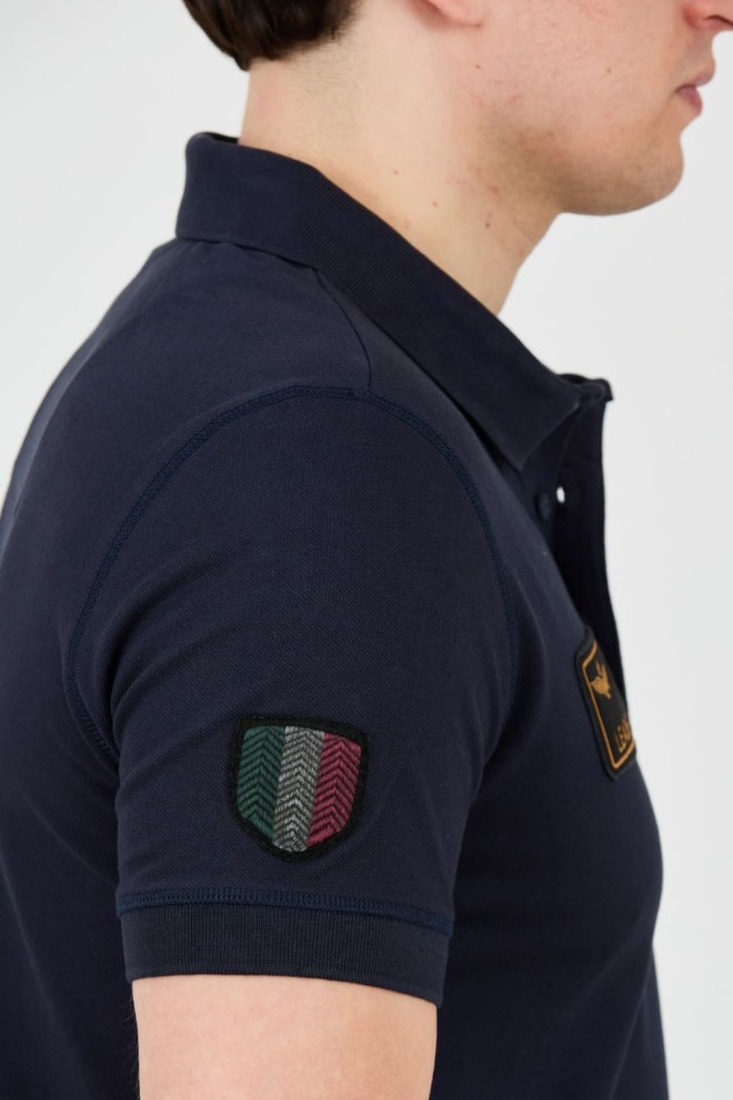 AERONAUTICA MILITARE Navy blue Frecce Tricolori polo