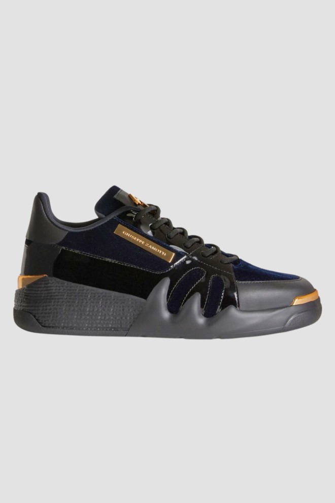 GIUSEPPE ZANOTTI navy blue sneakers