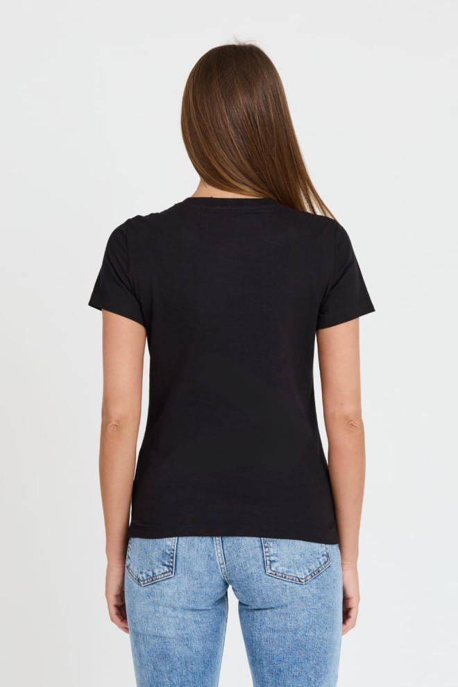 GUESS Black STONES&EMBRO TEE T-shirt