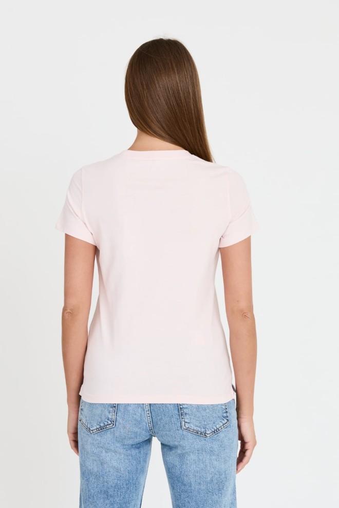 GUESS Pink Icon Tee