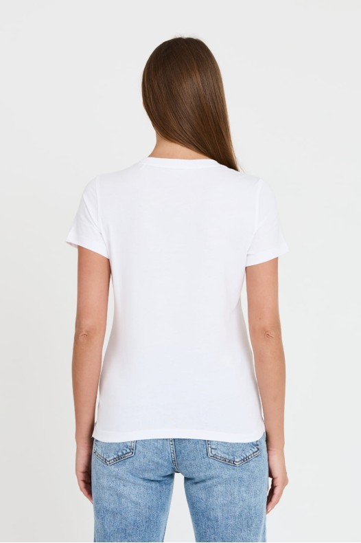 GUESS White Icon Tee