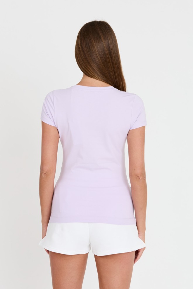 GUESS Lavender pentru femei 4G LOGO TEE