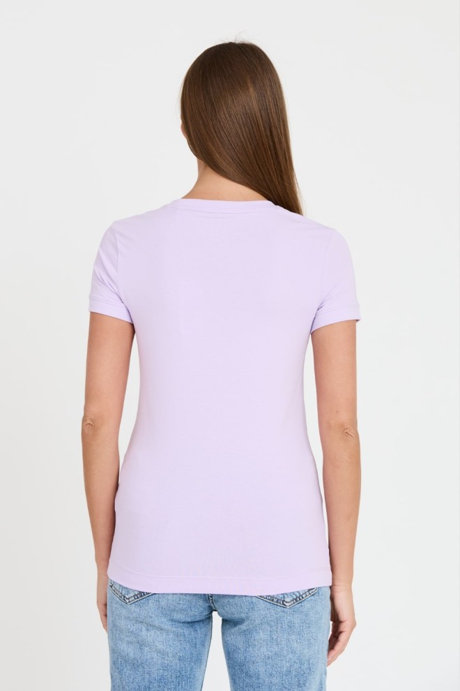 GUESS Lavender Mini Triangle Tee