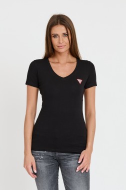 GUESS Czarny t-shirt Mini...