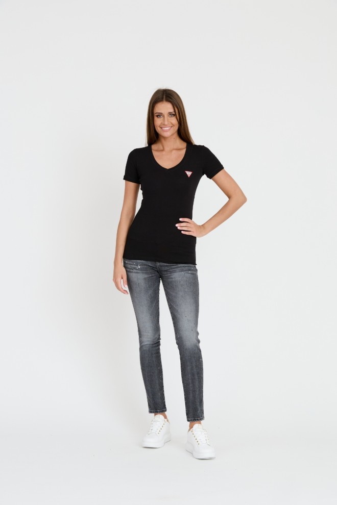 GUESS Black Mini Triangle Tee