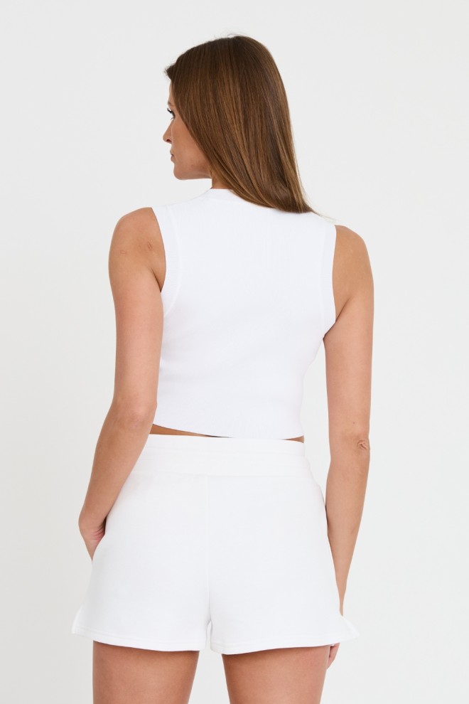 GUESS Alb femei Alexia Tank top