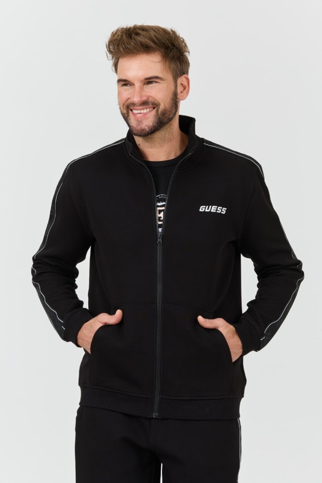 GUESS Black Mickey Full Zip Sweatshirt