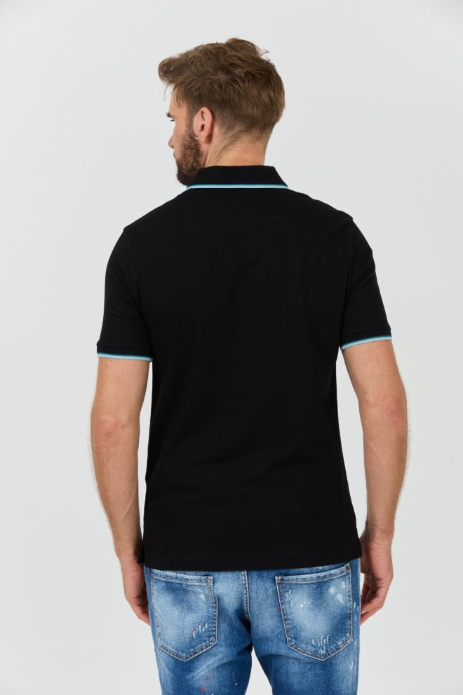 GUESS Black Lyle polo