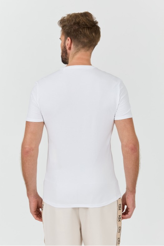 GUESS White Core Tee Str...