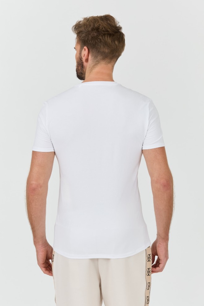 GUESS White Core Tee Str pentru bărbați