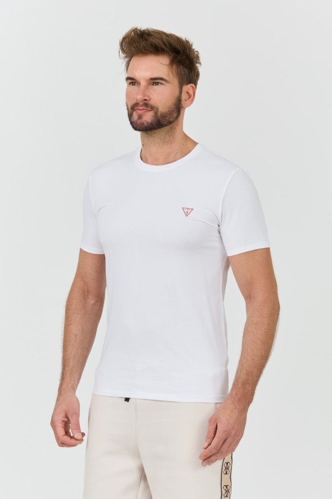 GUESS White Core Tee Str pentru bărbați