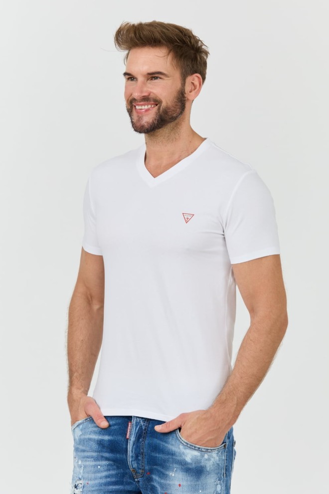 GUESS White Core Tee Str