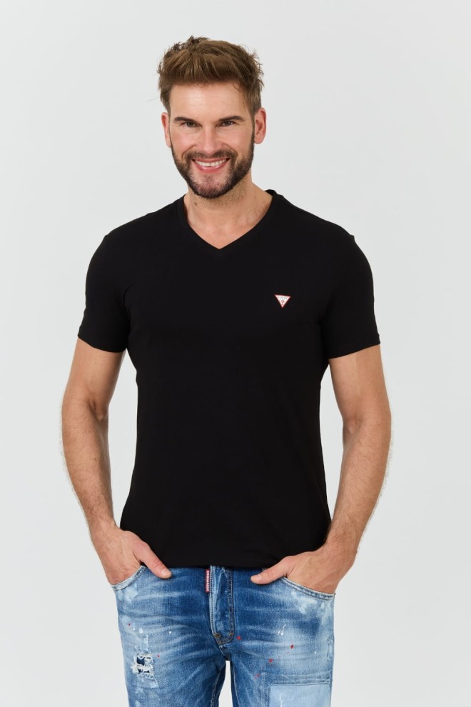 GUESS Black Bărbați bumbac Core Tee Str