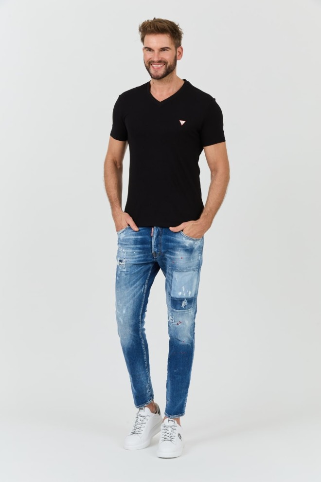 GUESS Black Core Tee Str