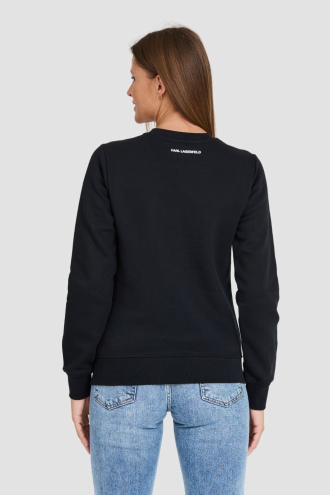 KARL LAGERFELD Black Iconic 2.0 sweatshirt