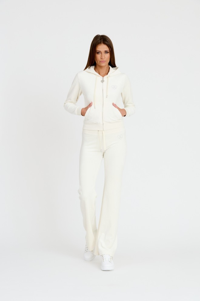 JUICY COUTURE Ecru Rodeo Layla Pant