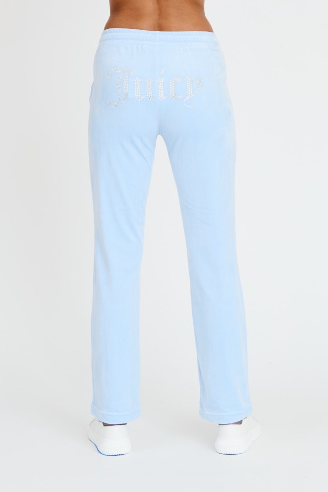 JUICY COUTURE Błękitne spodnie Tina Track Pants