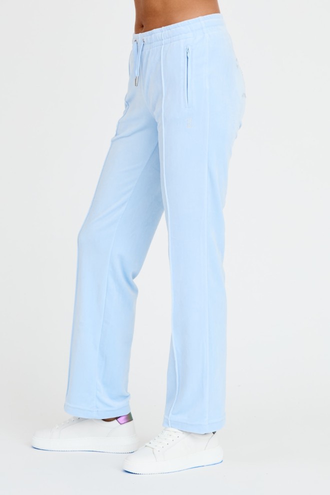 JUICY COUTURE Błękitne spodnie Tina Track Pants