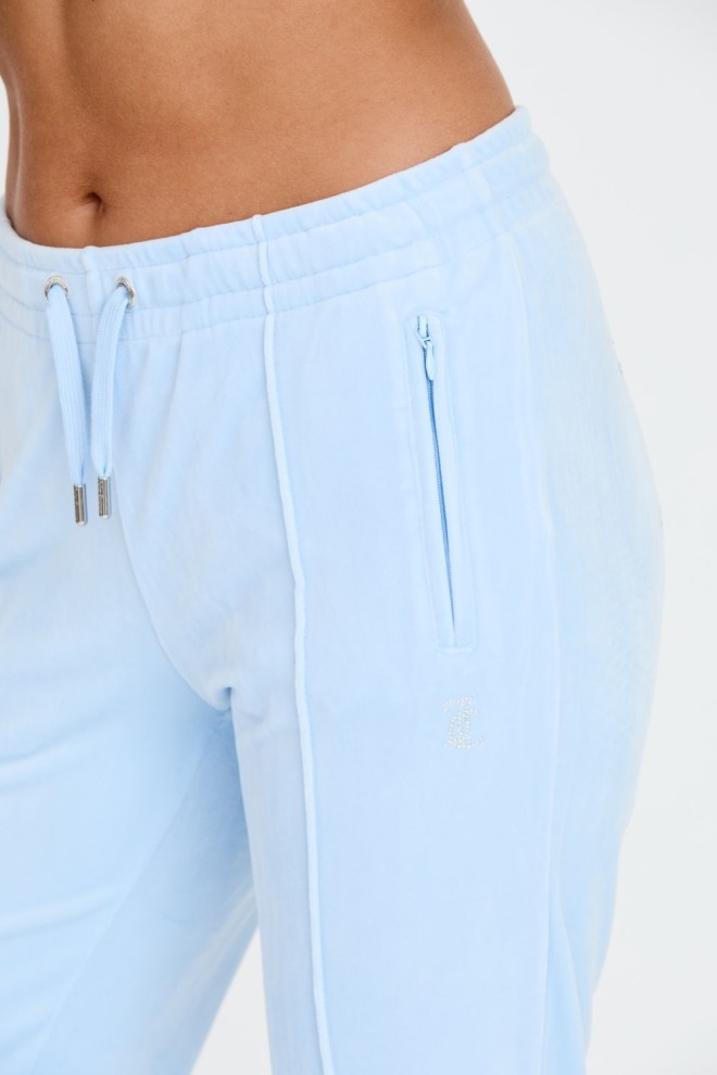 JUICY COUTURE Błękitne spodnie Tina Track Pants