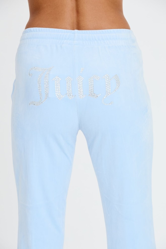 JUICY COUTURE Błękitne spodnie Tina Track Pants