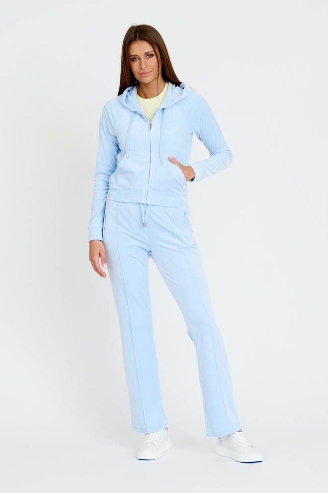 JUICY COUTURE Błękitne spodnie Tina Track Pants