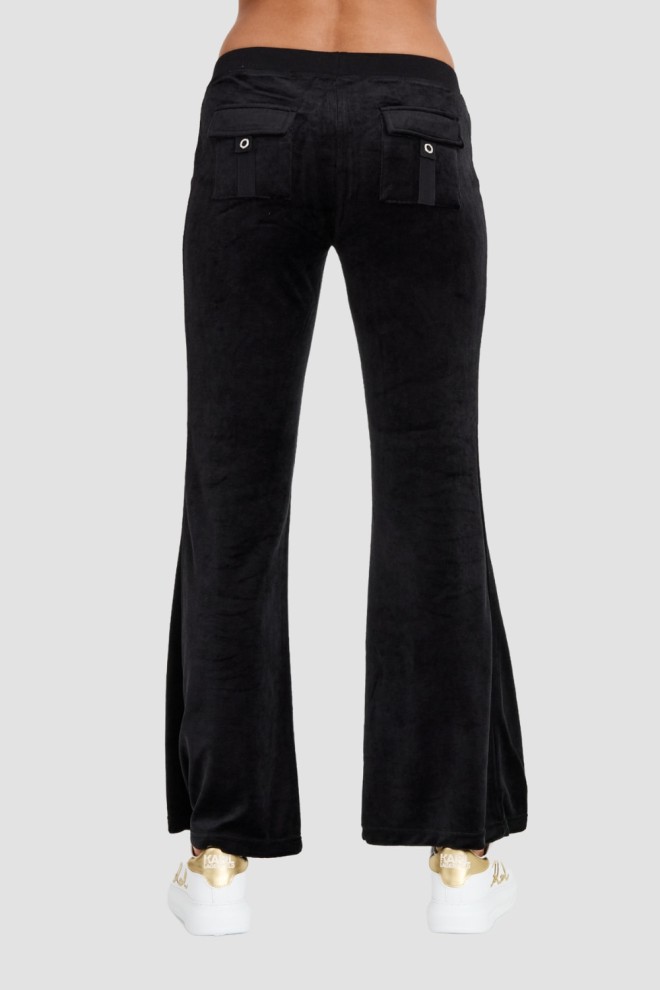 JUICY COUTURE Black Caisa Ultra Low Rise Pants