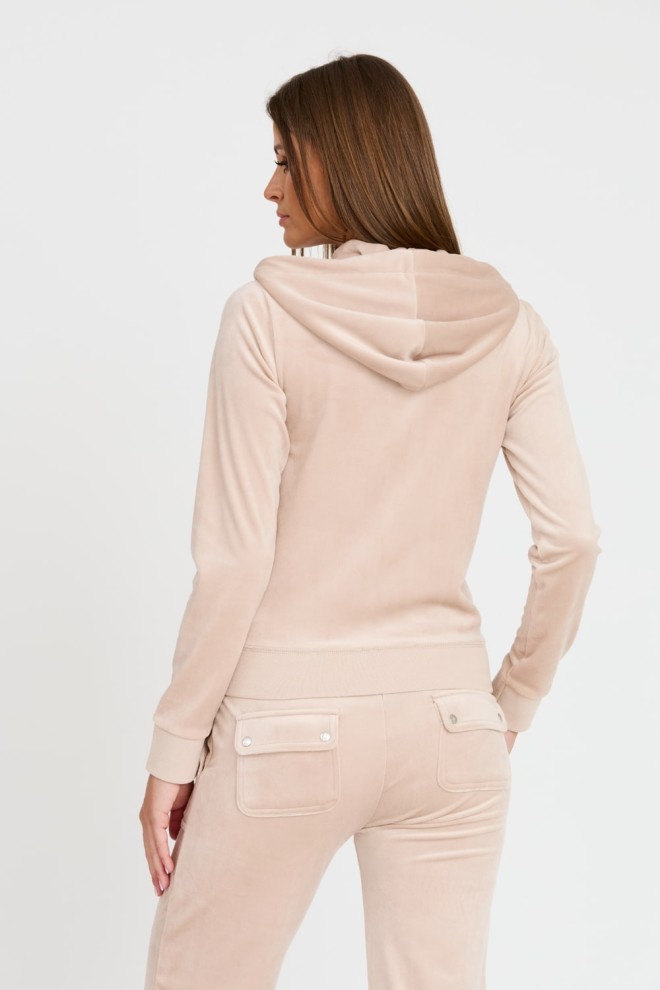 JUICY COUTURE Beżowa bluza Robertson Hoodie