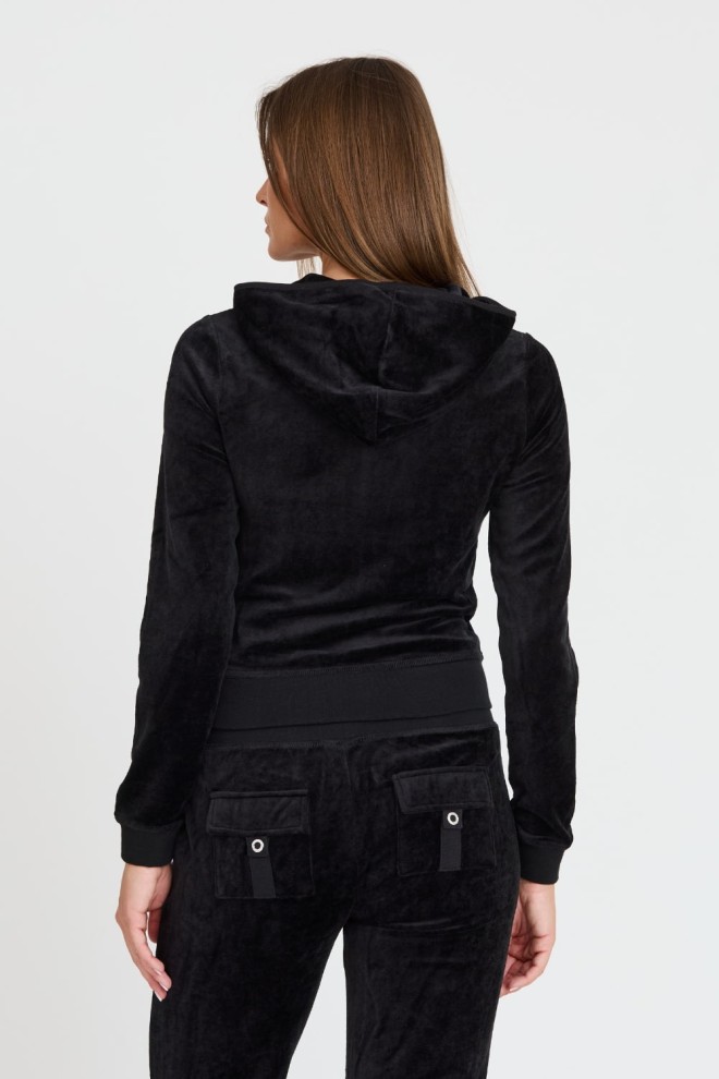 JUICY COUTURE Black Heritage Robyn Sweatshirt