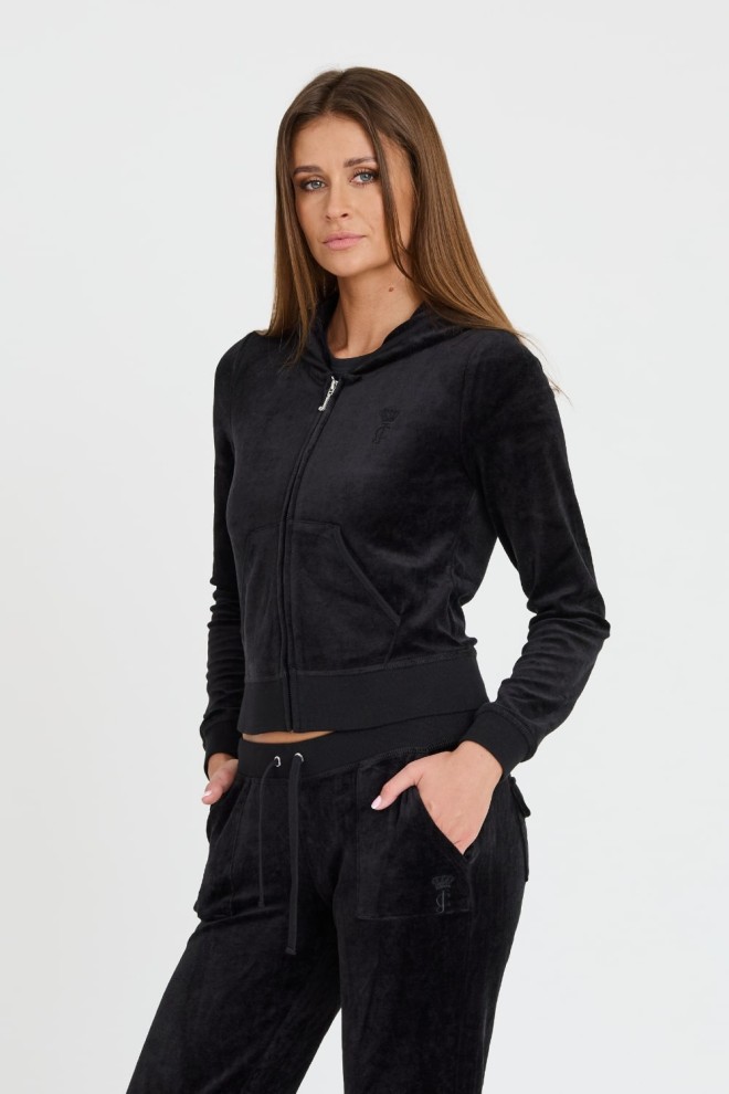 JUICY COUTURE Black Heritage Robyn Sweatshirt