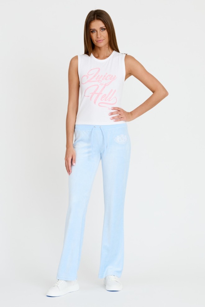 JUICY COUTURE Alb femei Juicy As Hell Tank Top