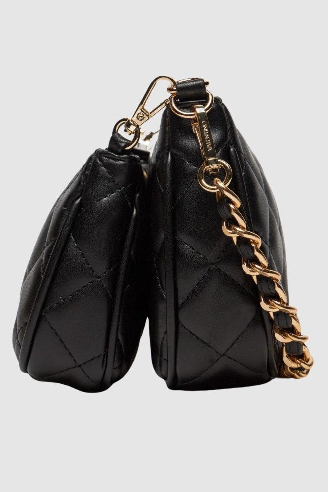 VALENTINO Подвійна чорна сумка Ocarina Crossbody