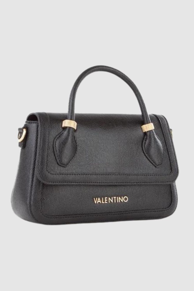 VALENTINO Black Montmartr Satchel Handbag