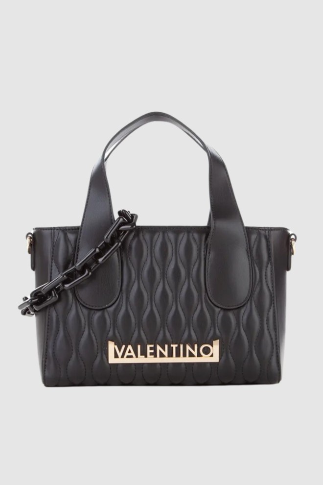 VALENTINO Black small shopper bag Copacaban