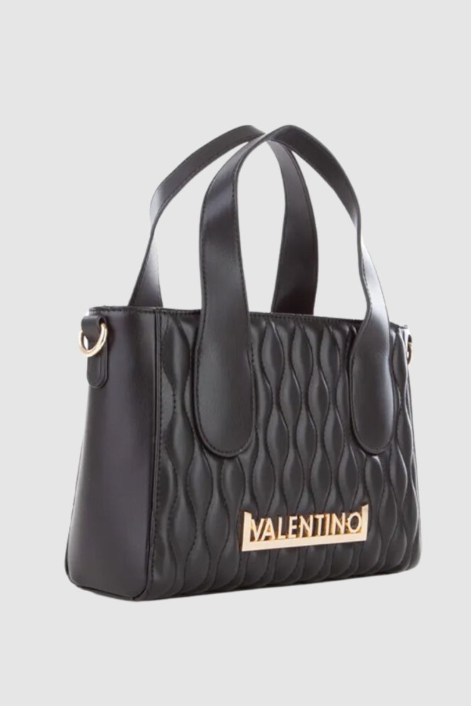 VALENTINO Black small shopper bag Copacaban