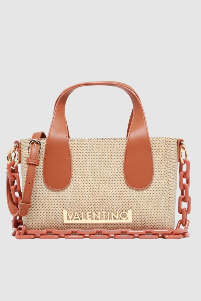 VALENTINO Brown small shopper bag Copacaban