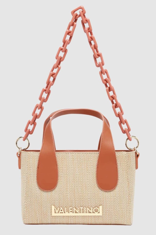 VALENTINO Brown small shopper bag Copacaban