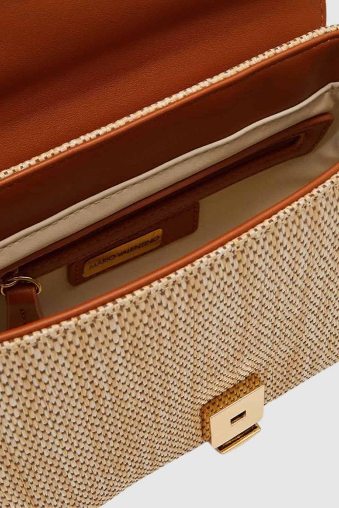 VALENTINO Brown Copacaban Satchel Geantă de mână