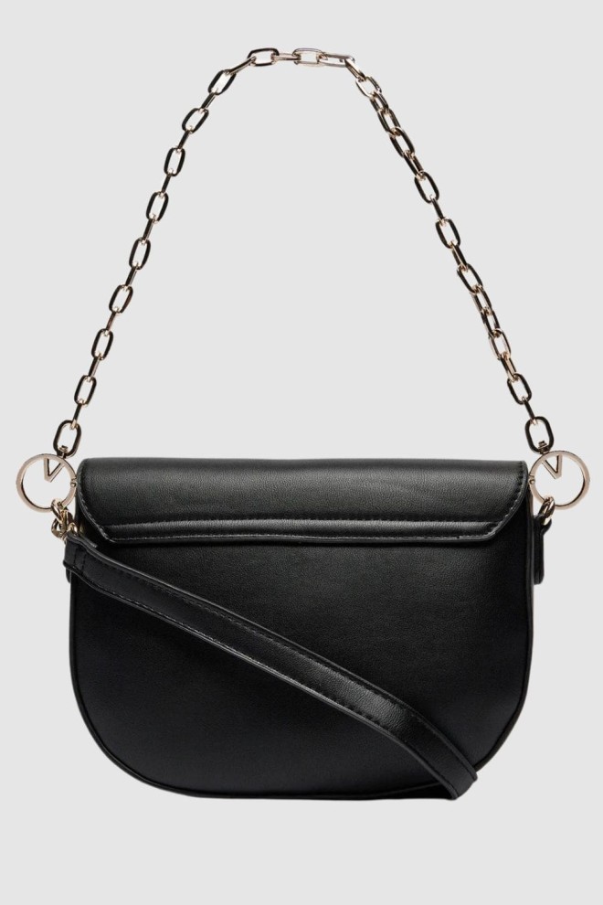 VALENTINO Negru Coney Flap Bag