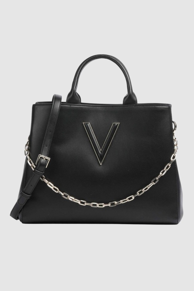 VALENTINO Black large Coney Shopping shopper bag