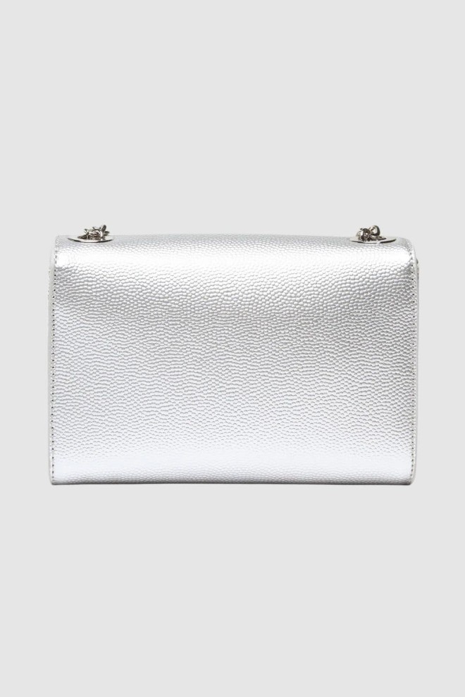 VALENTINO Silver Divina Clutch Bag
