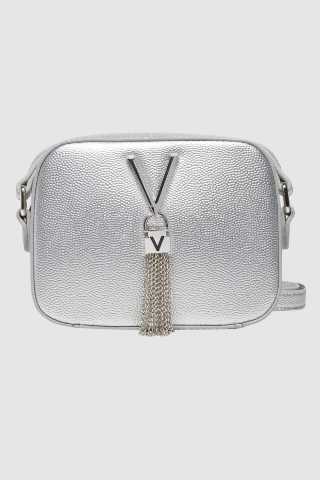 VALENTINO Srebrna torebka Divina Camera Bag