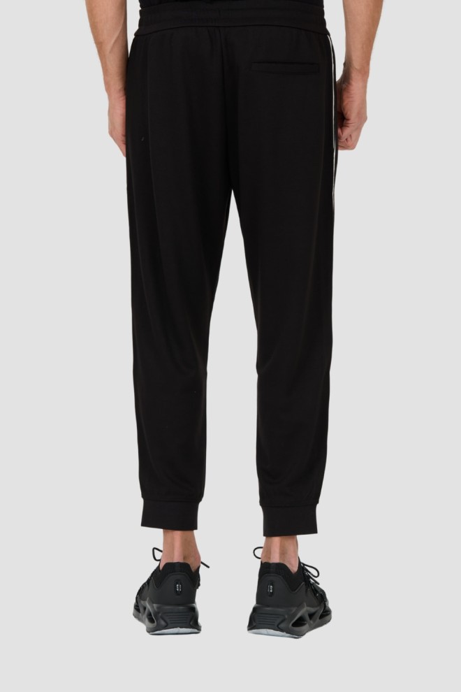 ARMANI EXCHANGE Pantaloni de trening negri pentru bărbați