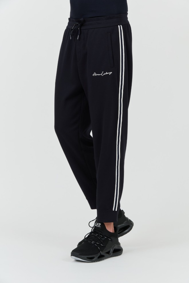 ARMANI EXCHANGE navy blue sweatpants