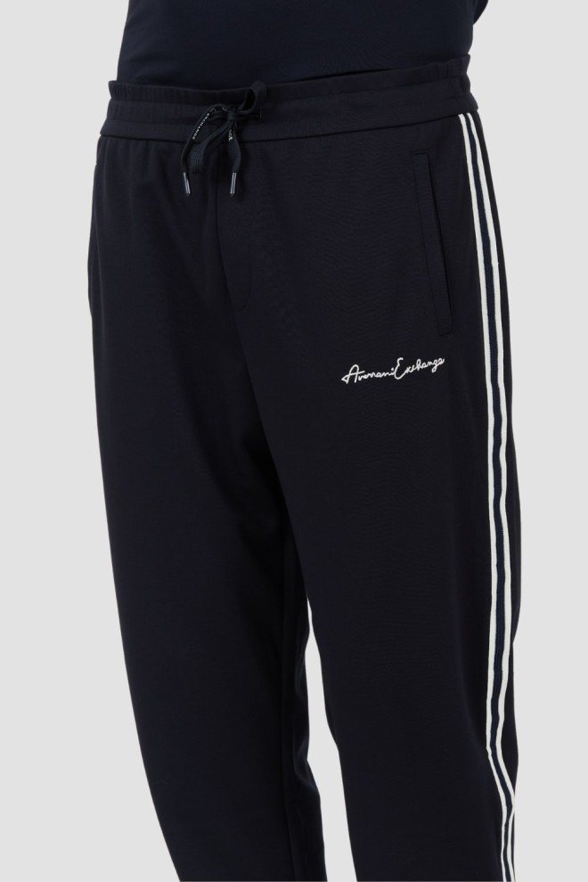 ARMANI EXCHANGE Pantaloni de trening pentru bărbați albastru marin