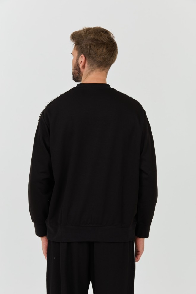 ARMANI EXCHANGE Black sweatshirt