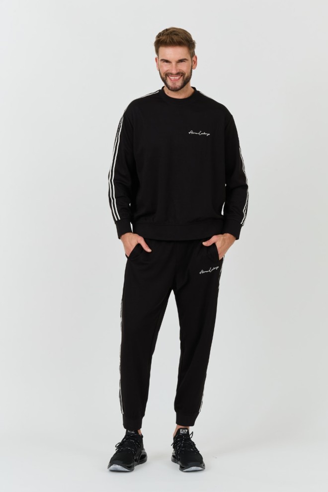 ARMANI EXCHANGE Black sweatshirt